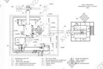 Схема подключения и монтажа водогрейного промышленного котла КВм-0,6 с топкой РПК